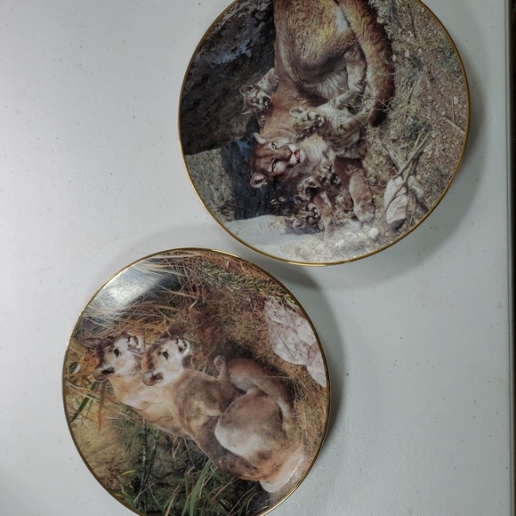 Bundle Bradford Exchange Carl Brenders "A Family Affair" plates bundle of 2 - Picture 7 of 7
